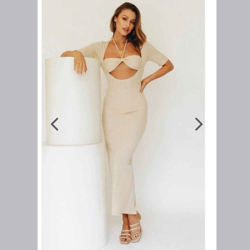 Verge Girl Summer Issue Knit Maxi Dress